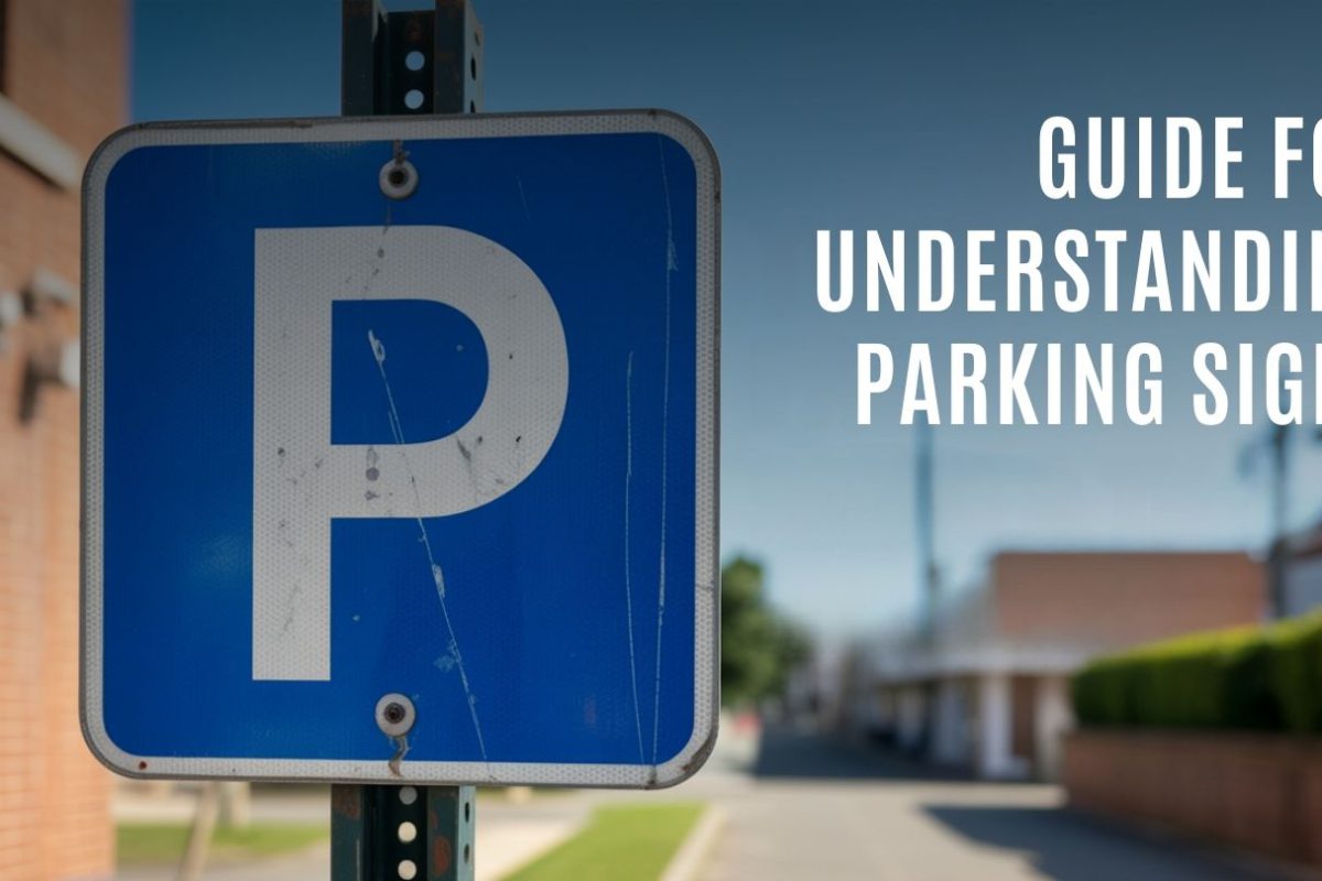 Guide for understanding parking signs